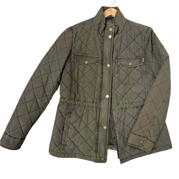G.H. Bass & Co. Jackets & Blazers - G.H. Bass & Co. Khaki green EUC near new size L Quilted Utility/Barn Jacket